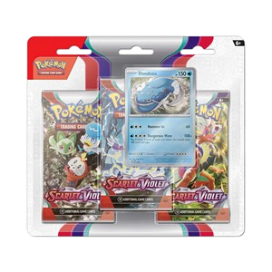Scarlet & Violet: Dondozo 3-Pack Blister