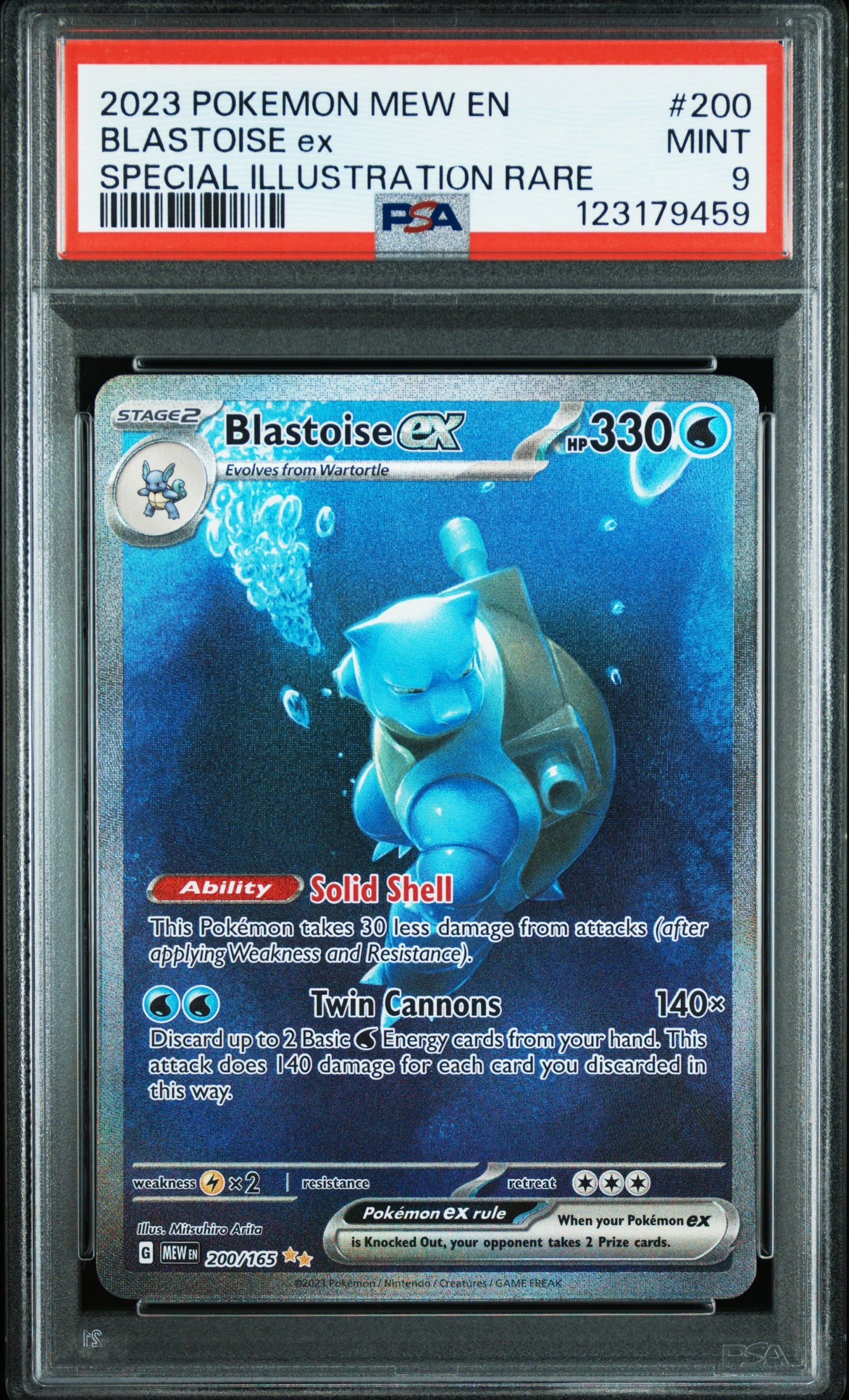 BLASTOISE PSA 9