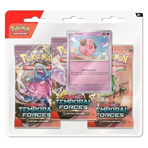 Temporal Forces: Cleffa 3-Pack Blister
