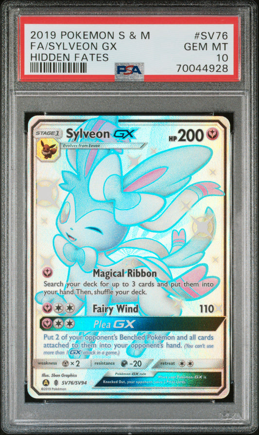 SYLVEON GX PSA 10