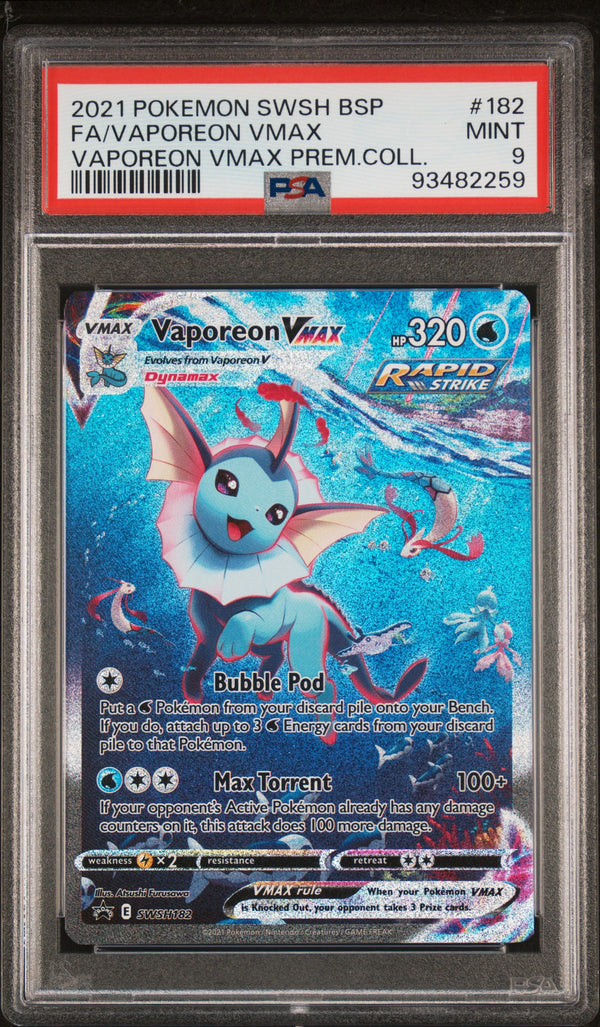 Vaporeon Vmax PSA 9